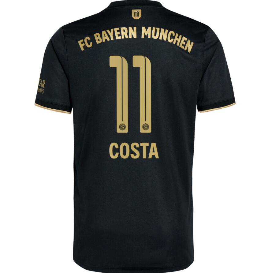 2021/22 FC Bayern Munchen Away Kit Soccer Jersey with Costa 11 printing